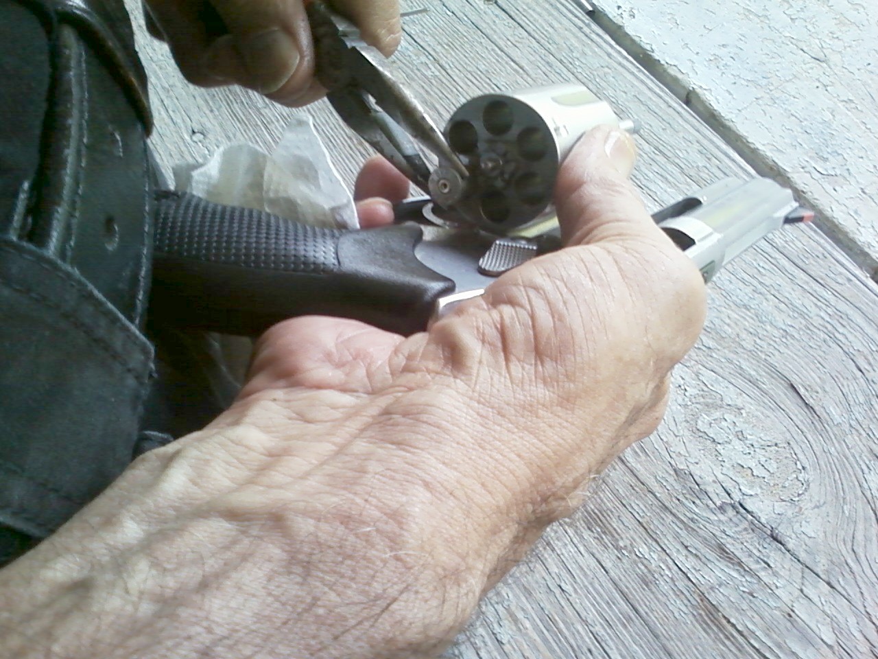 If A Gun Is Not Cleaned Regularly, This Can Happen; However, This Gun Is Right Out Of The Box! One Chamber Came Undersized. Therefore, You Cannot Reload And Stay In The Fight!